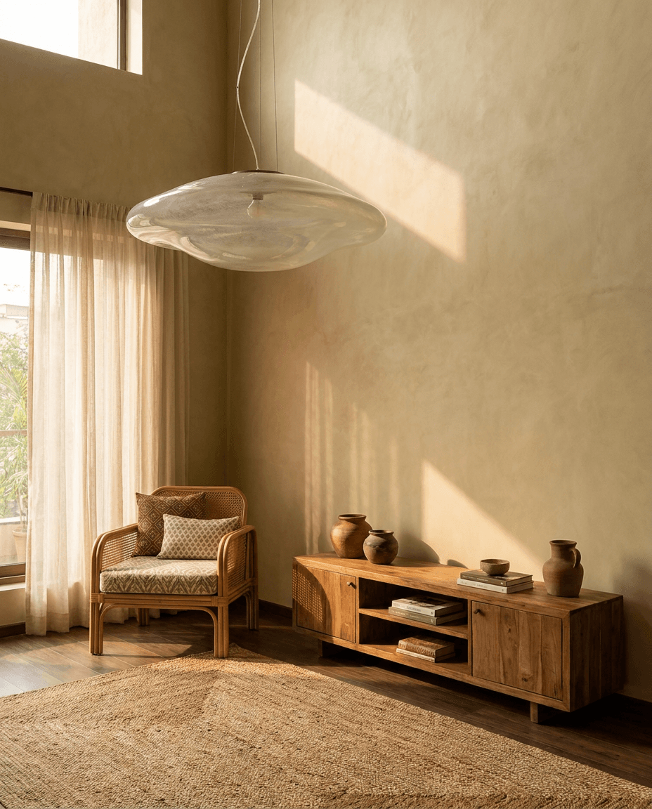 JAL in a modern Indian living room