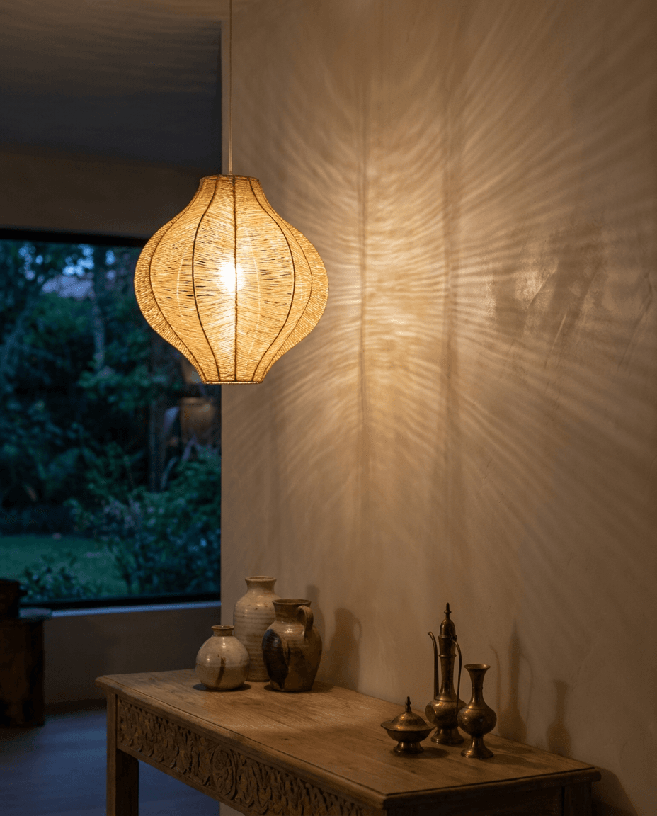 JAL pendant casting wave light
